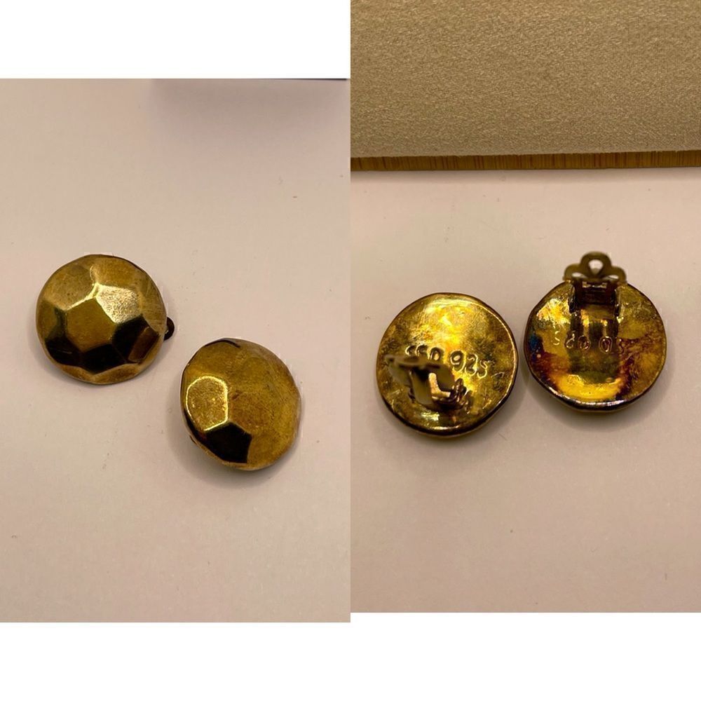 Simon sebbag 925 sterling clip on earrings